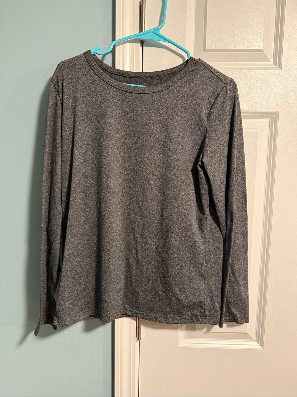 10 Items for $20: Amazon Gray Heather Long Sleeve Crewneck Top